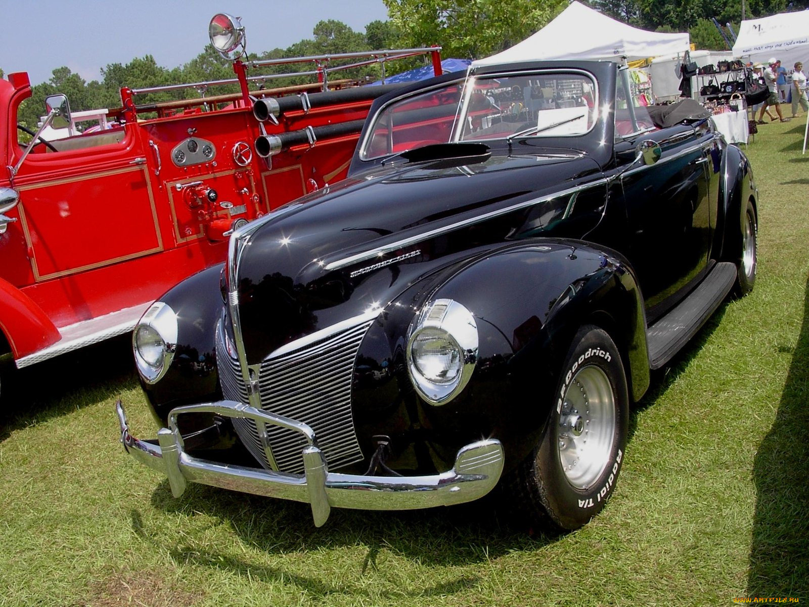 1940, ford, cabriolet, classic, 